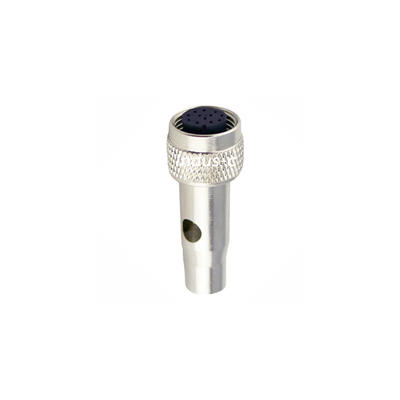 12pins, M12 A code female moldable connector with shielded
