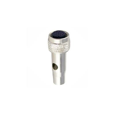 17pins, M12 A code female moldable connector with shielded