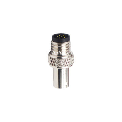 6pins, M8 A code male moldable connector with shielded