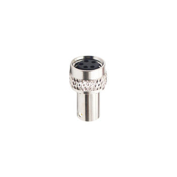 5pins, M8 B code female moldable connector with shielded