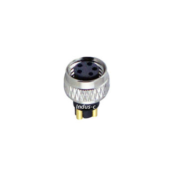 5pins, M8 B code female moldable connector